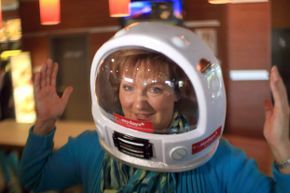 Winner of a space trip