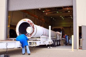 Taurus XL rocket in preparation