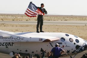 SpaceShipOne secures the Ansari X Prize
