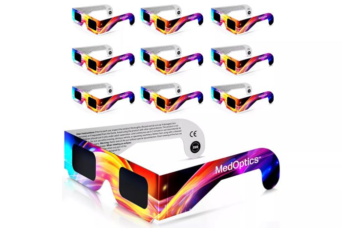 MedOptics Solar Eclipse Glasses