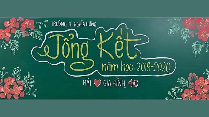 Trang trí bảng cho cuộc họp phụ huynh