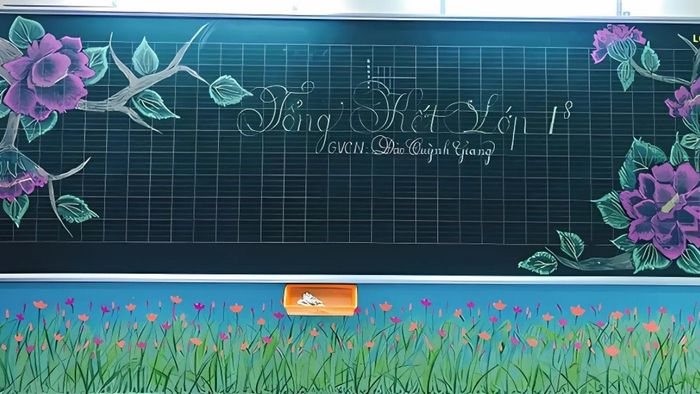 Các mẫu trang trí cho bảng họp phụ huynh