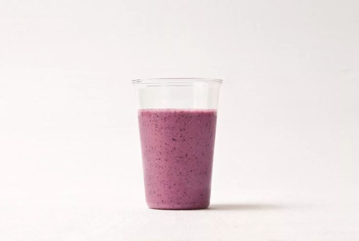 Gingery Berry and Oat Smoothie