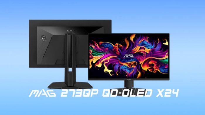 màn hình QD-OLED 26.5 inch của MSI