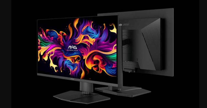 màn hình QD-OLED với kích thước 26.5 inch
