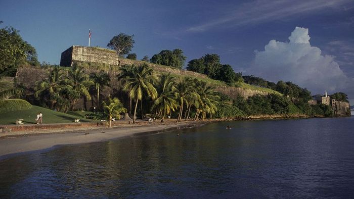 Fort Saint-Louis in Fort-de-France, Martinique