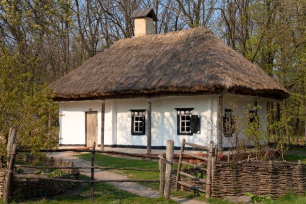 Old clay house