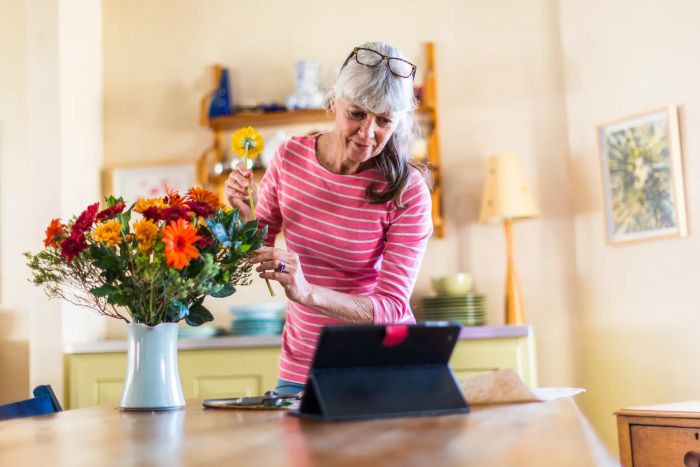 Learn Something New Like Flower Arranging