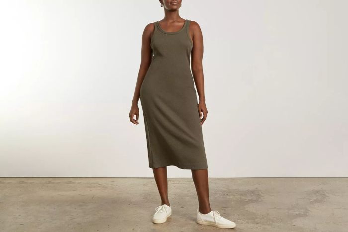 The Ribbed Tank Dress