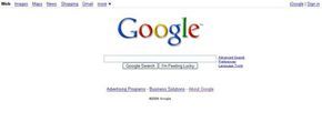 Google's Homepage