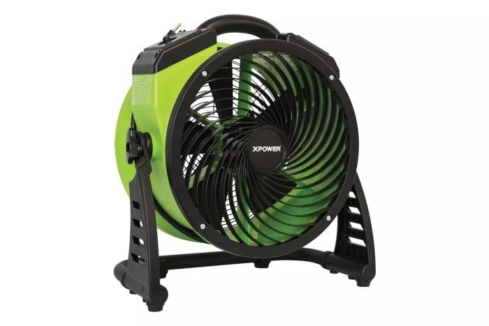 XPOWER FC-200 Heavy Duty Industrial High Velocity Whole Room Air Mover