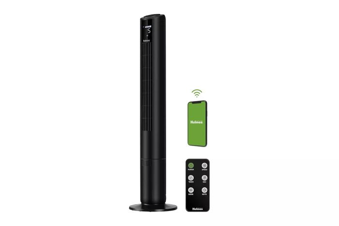 HOLMES 42 Inch SmartConnect WI-FI Digital Tower Fan