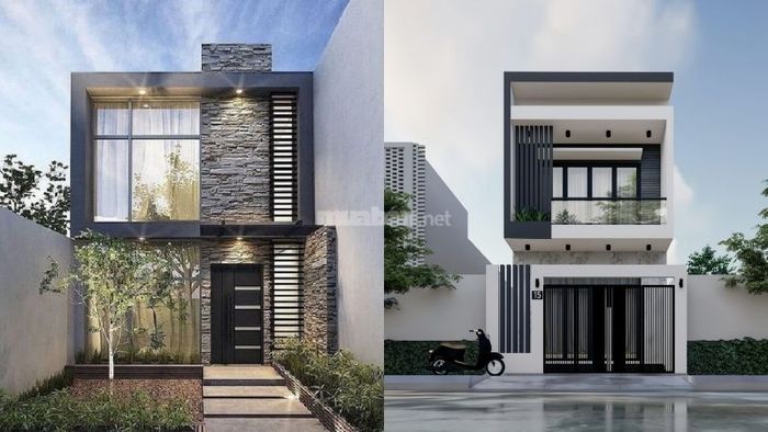 Mẫu nhà 1 trệt 1 lầu 5x15 theo phong cách tối giản, mang lại vẻ đẹp thanh thoát