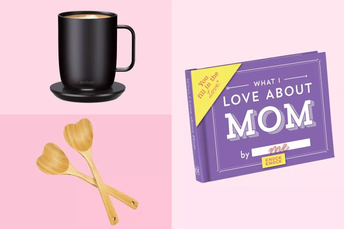 A collection of popular Mother’s Day presents