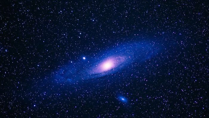 The Andromeda galaxy captured from California's White Mountains