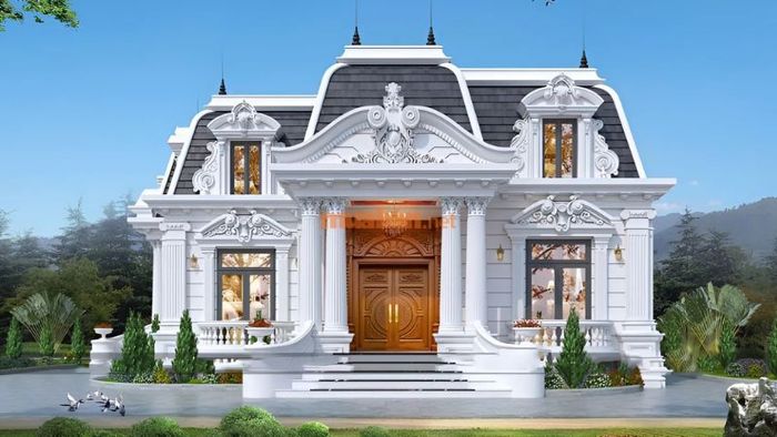 Thiết kế nhà vườn phong cách Pháp với những đường nét tinh tế và sắc sảo