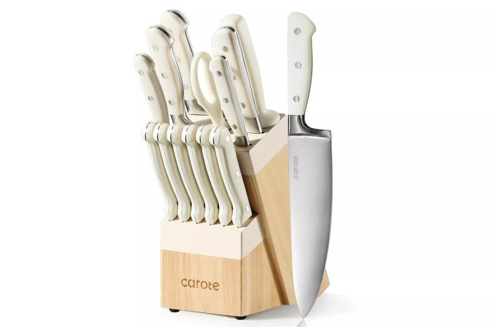 CAROTE 14 Pieces Knife Set
