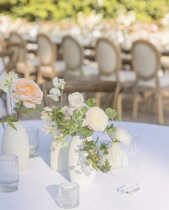 miniature flower arrangement