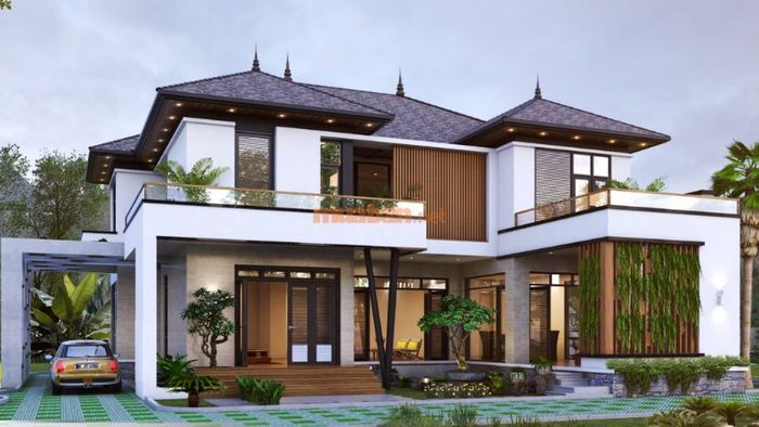 Nhà vườn phong cách Nhật mang vẻ đẹp hiện đại và sang trọng
