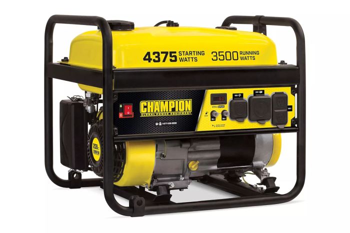 Champion Power Equipment 3500-Watt Portable Generator 100555