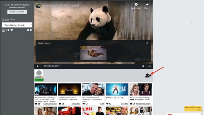 WatchTogether lets you hang out with your friends and watch videos online by creating a personalized