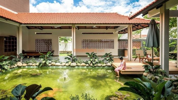 Đảm bảo sự hòa hợp giữa sân vườn và kiến trúc