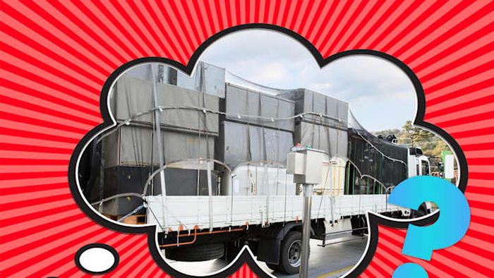 Trucks are required to be weighed due to regulations set by the Department of Transportation (DOT).