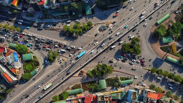Giao thông khu vực Ngã Tư Sở