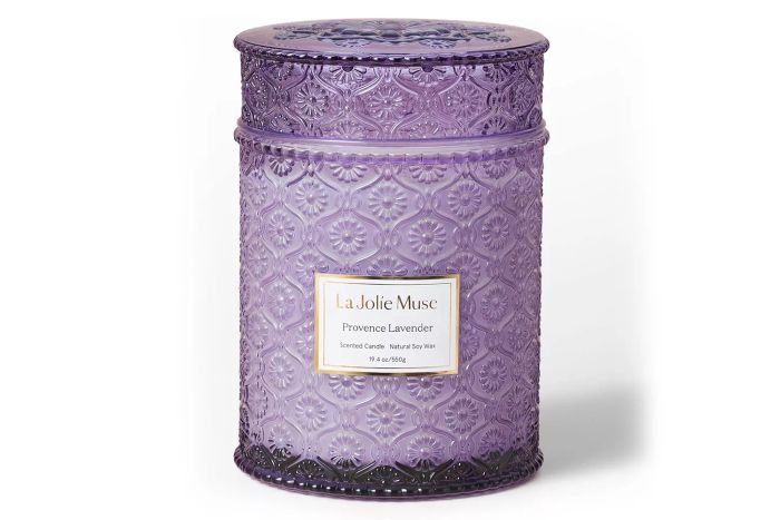 Amazon LA JOLIE MUSE Lavender Fragrance Candle