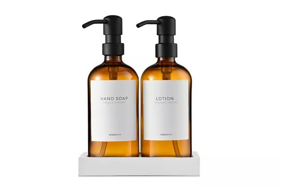 MaisoNovo Glass Soap Dispenser