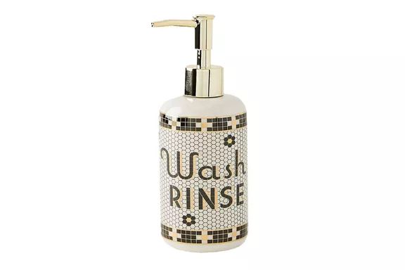 Anthropologie Bistro Tile Soap Pump
