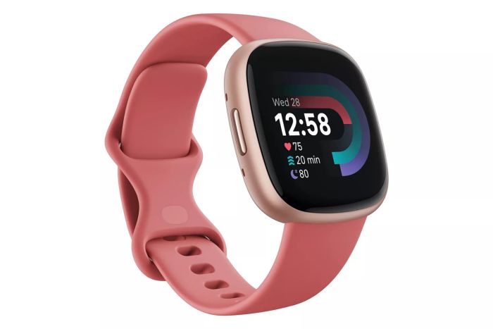 Amazon Fitbit Versa 4 Fitness Smartwatch