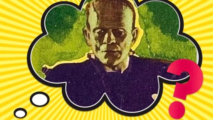 Boris Karloff as the iconic green-skinned Frankenstein's Monster in James Whale's 1931 classic, Frankenstein.