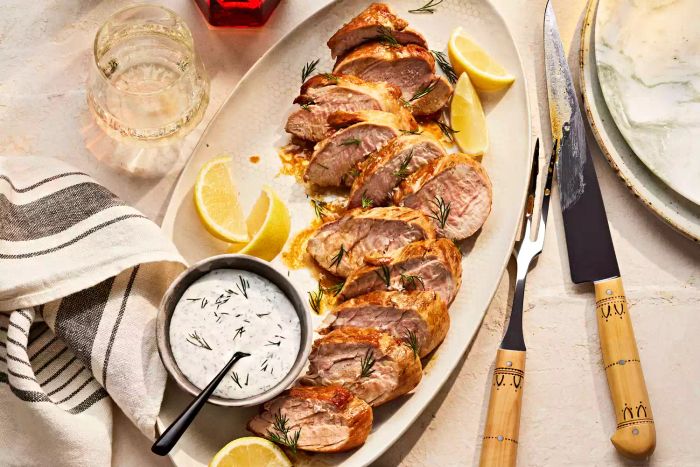 Pickle Brined Pork Tenderloin