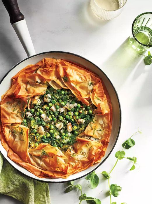 Skillet Spanako‘pea’ta