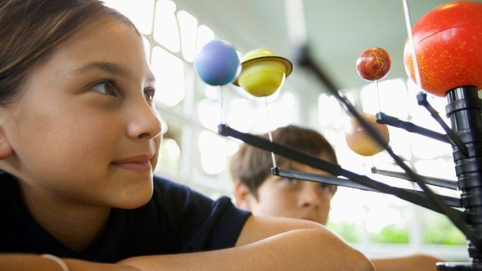 solar system model