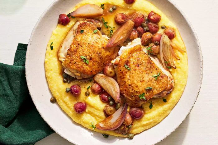 1023COO-DIN-Skillet-Chicken-with-Grapes-and-Shallots-cold-weather-dishes.