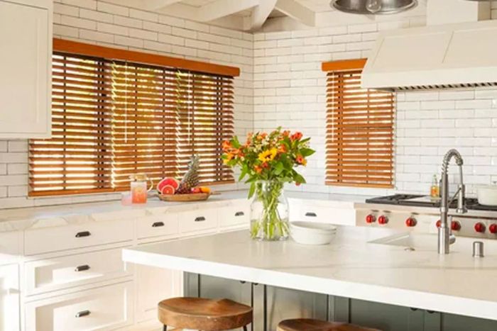 Smith & Noble Faux Wood Blinds