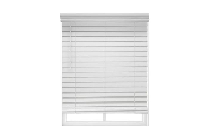 JCPenney Premium Cut-to-Width Cordless Faux Wood Blinds