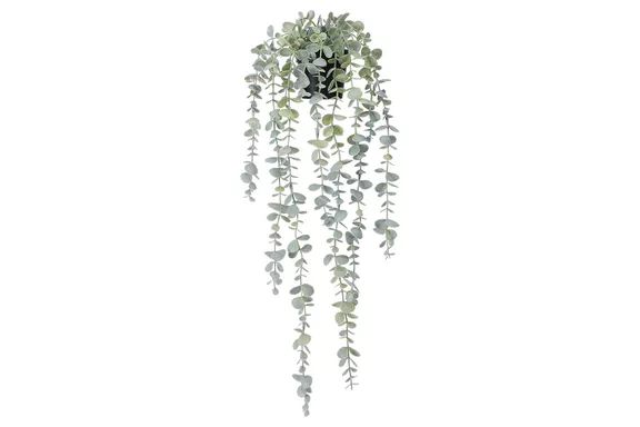 COCOBOO Faux Eucalyptus Hanging Plant
