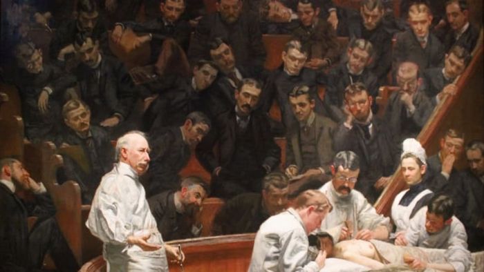 Thomas Eakins's The Agnew Clinic, 1889.