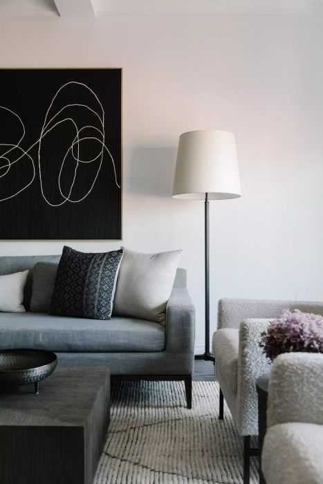 living room sofa textured chairs