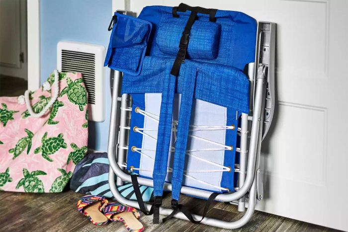 Homevative Folding Backpack Beach Chair