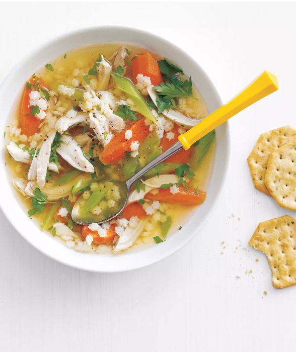 Slow Cooker Chicken Soup with Pasta