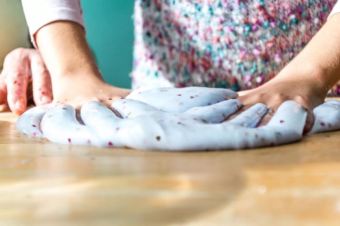 Family Making Slime