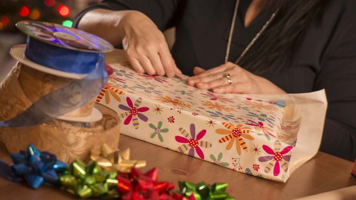 Don't stress about getting your holiday wrapping just right!