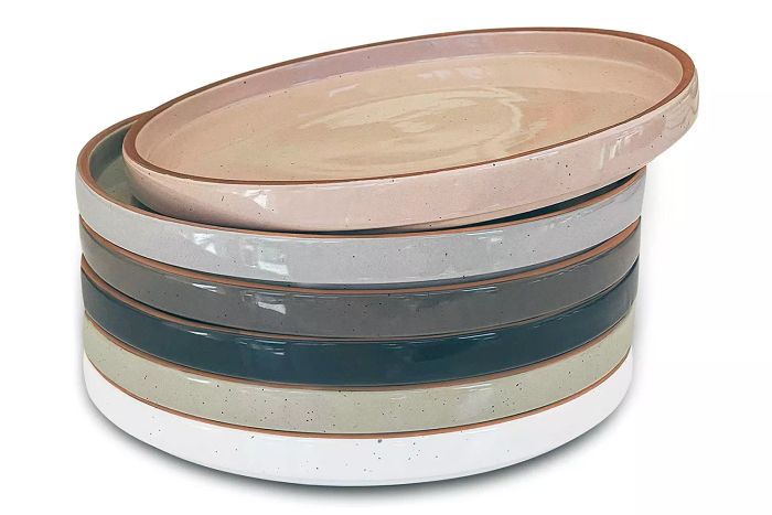 Mora Ceramic Flat Plates Set of 6