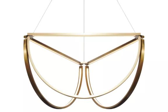 Cord Cluster ceiling light by Alex Allen Studio