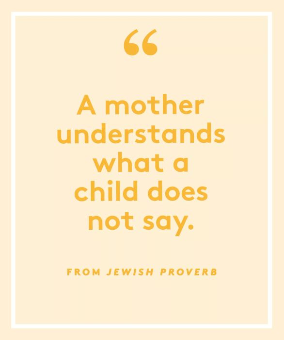 Short Verses for Mother's Day: A Jewish Saying