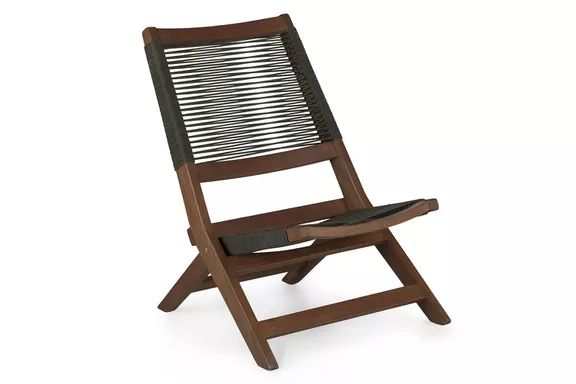 Article's Santo Charcoal Folding Lounge Chair